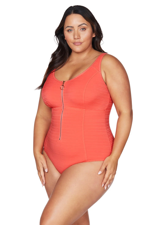 Artesands Aria Gold Zip One Piece